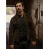 Giacomo Gianniotti Brown Suede Jacket