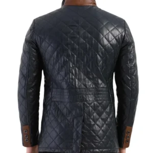 Men Diamond Black Jacket