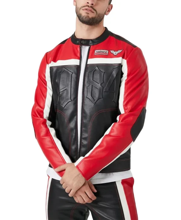 Cafe Racer Leather Jacket