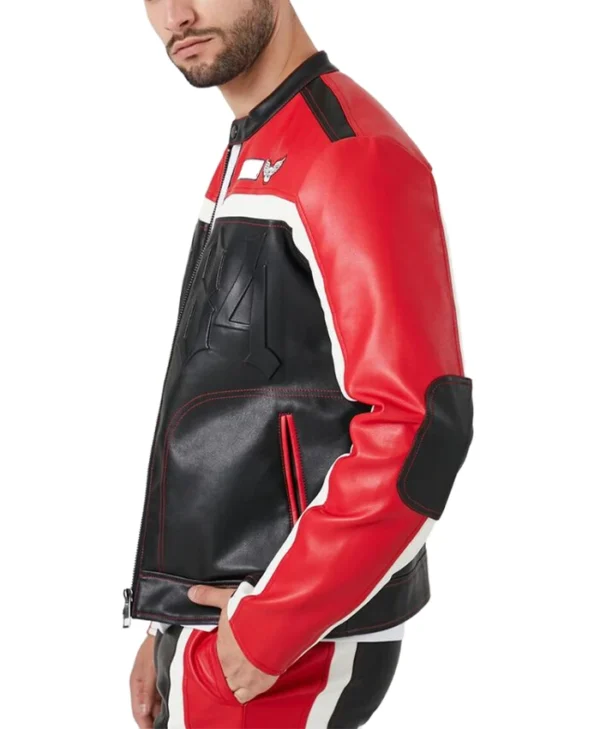 Cafe Racer Leather Jacket
