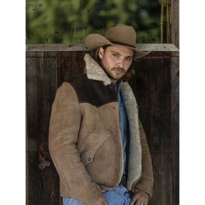 Yellowstone Luke Grimes Suede Leather Jacket