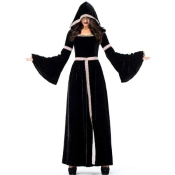 Halloween Gothic Sorceress Pagan Witch Costumes