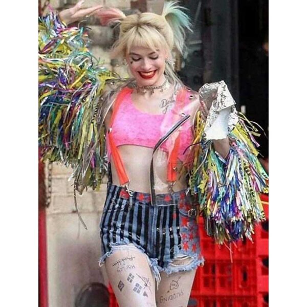 Harley Quinn Fringed Jacket