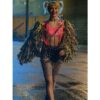 Harley Quinn Fringed Jacket