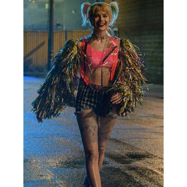 Harley Quinn Fringed Jacket