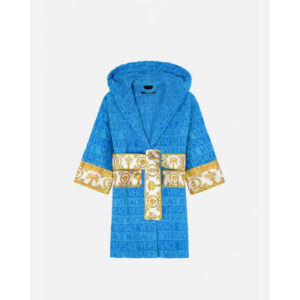 Unisex Stylish Blue Versace Robe