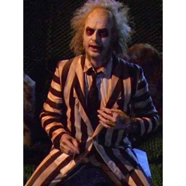 Michael Keaton Beetlejuice Suit Costume