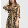 Versace Kimono Print Bath Robe