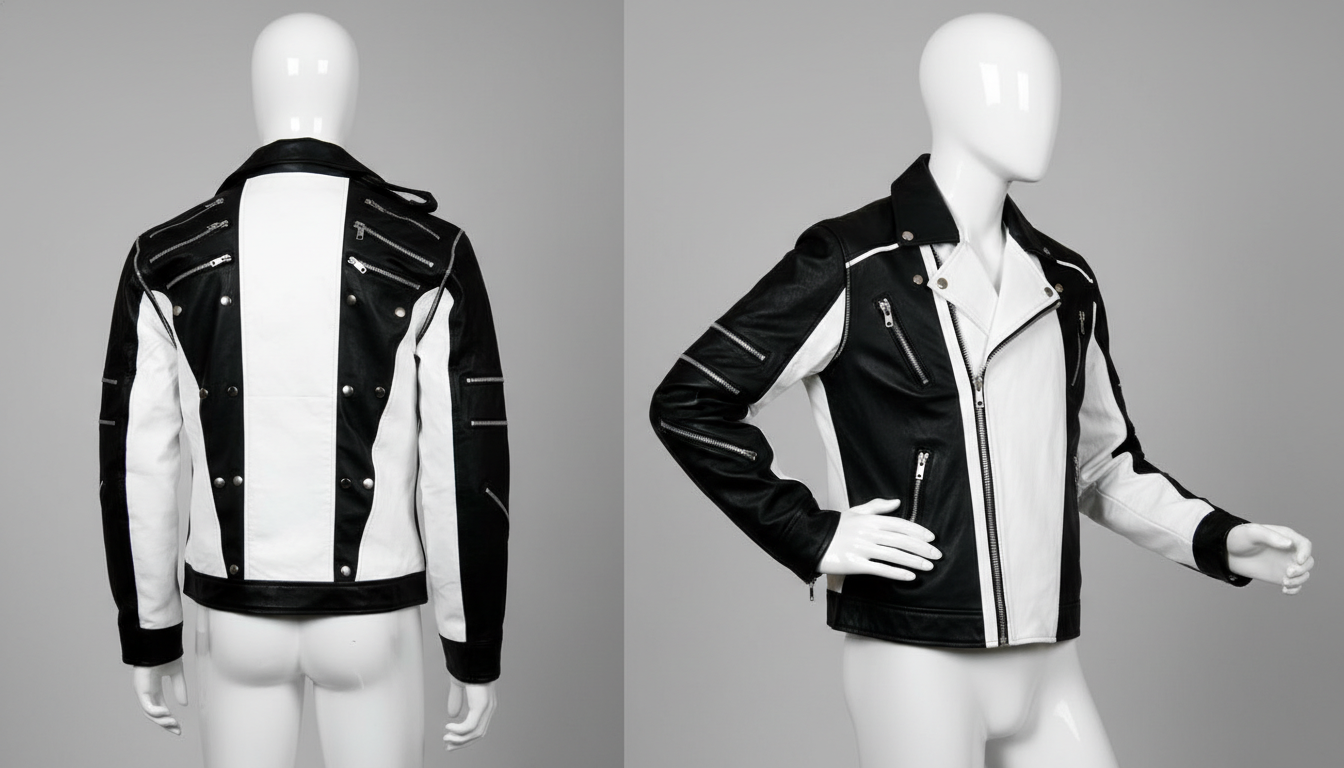 Michael Jackson Leather Jacket3