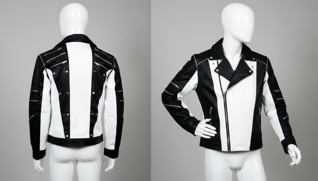Michael Jackson Leather Jacket4